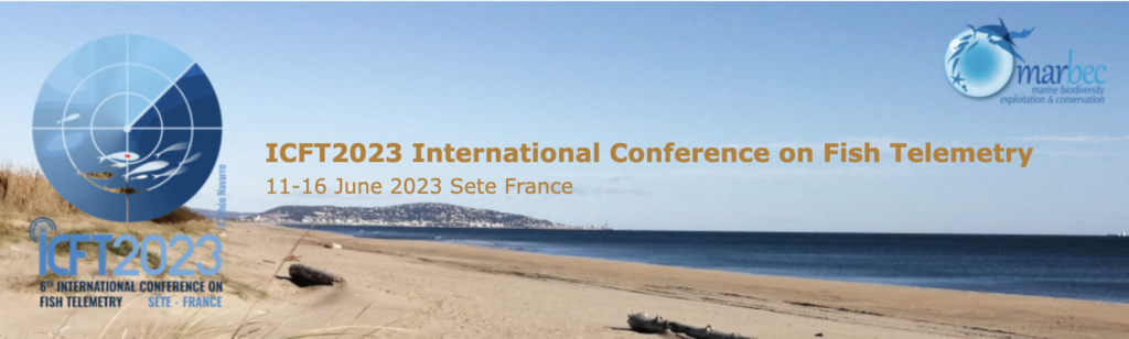 6th International Conference on Fish Telemetryに出展します